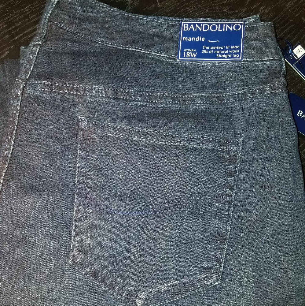 Bandolino Mandie Jeans (Dark Denim)